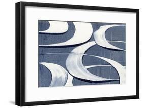 Wave Frequency I-Nikki Galapon-Framed Art Print