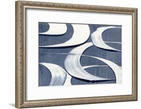 Wave Frequency I-Nikki Galapon-Framed Art Print