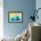 Wave In Ocean.Water Nature Background With Sun In Hot Sunny Day-GeraKTV-Framed Premium Giclee Print displayed on a wall