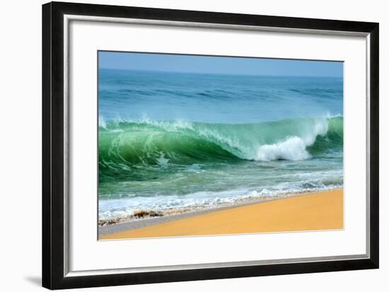 Wave of the Ocean-byrdyak-Framed Premium Photographic Print