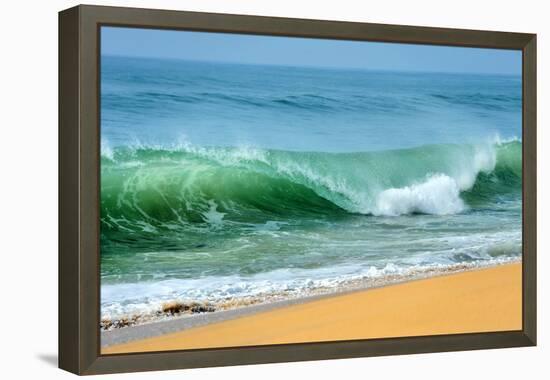 Wave of the Ocean-byrdyak-Framed Premier Image Canvas