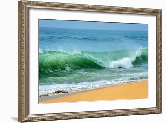 Wave of the Ocean-byrdyak-Framed Photographic Print