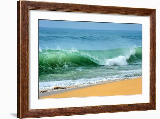 Wave of the Ocean-byrdyak-Framed Photographic Print