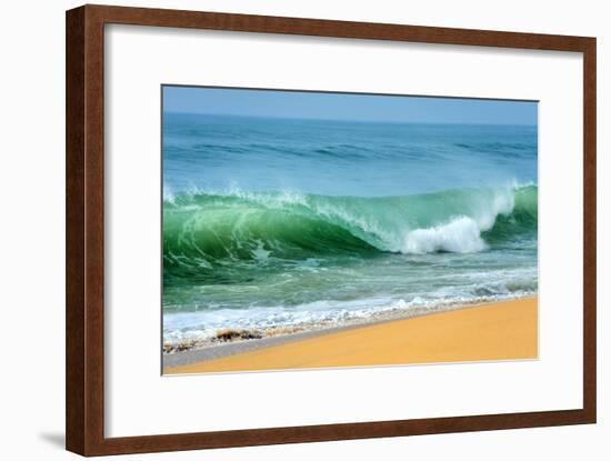 Wave of the Ocean-byrdyak-Framed Photographic Print