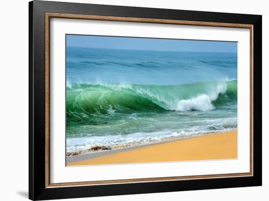 Wave of the Ocean-byrdyak-Framed Photographic Print