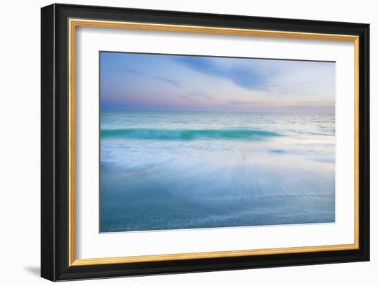 Wave Over Wave-Mary Lou Johnson-Framed Giclee Print