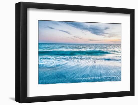 Wave Over Wave-Mary Lou Johnson-Framed Photo