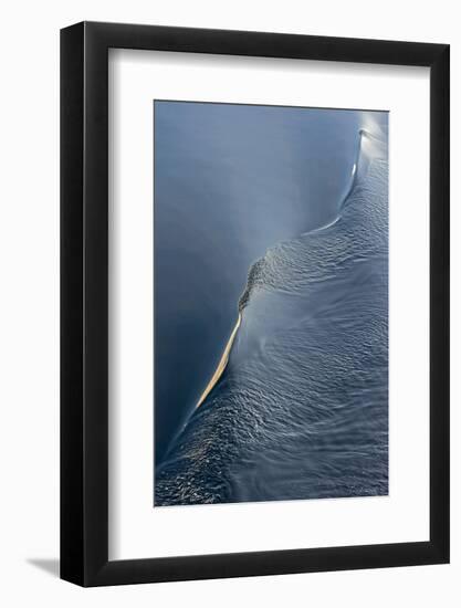 Wave pattern in South Atlantic Ocean, Antarctica-Keren Su-Framed Photographic Print