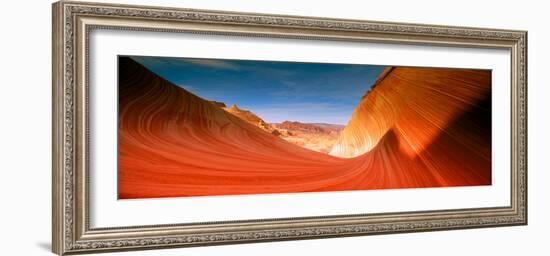 Wave Pattern on Sandstone Rock Formations, Paria Canyon-Vermilion Cliffs Wilderness-null-Framed Photographic Print