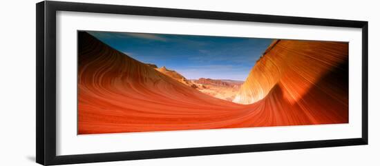 Wave Pattern on Sandstone Rock Formations, Paria Canyon-Vermilion Cliffs Wilderness-null-Framed Photographic Print