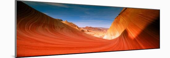 Wave Pattern on Sandstone Rock Formations, Paria Canyon-Vermilion Cliffs Wilderness-null-Mounted Photographic Print