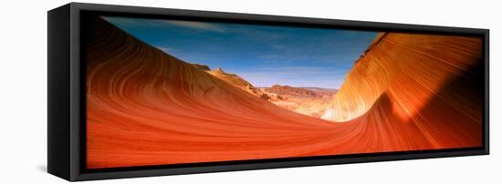 Wave Pattern on Sandstone Rock Formations, Paria Canyon-Vermilion Cliffs Wilderness-null-Framed Premier Image Canvas