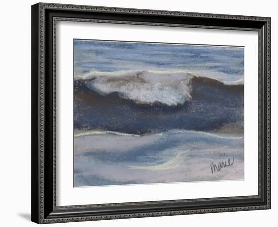 Wave Portrait No. 12-Marie Marfia Fine Art-Framed Giclee Print