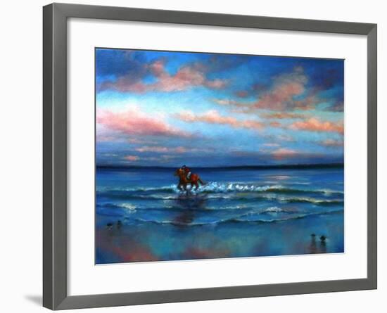 Wave Racing 2013-Lee Campbell-Framed Giclee Print