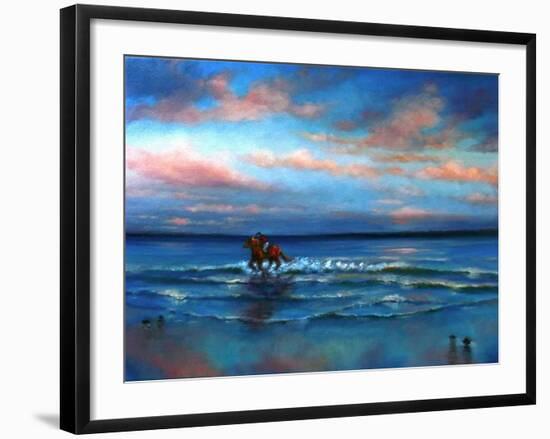 Wave Racing 2013-Lee Campbell-Framed Giclee Print