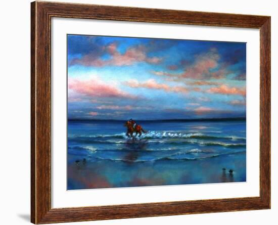 Wave Racing 2013-Lee Campbell-Framed Giclee Print