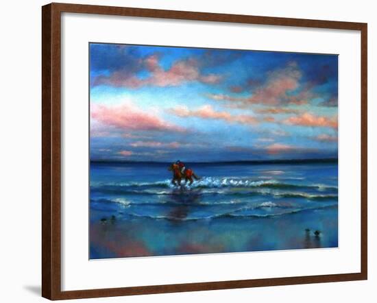 Wave Racing 2013-Lee Campbell-Framed Giclee Print