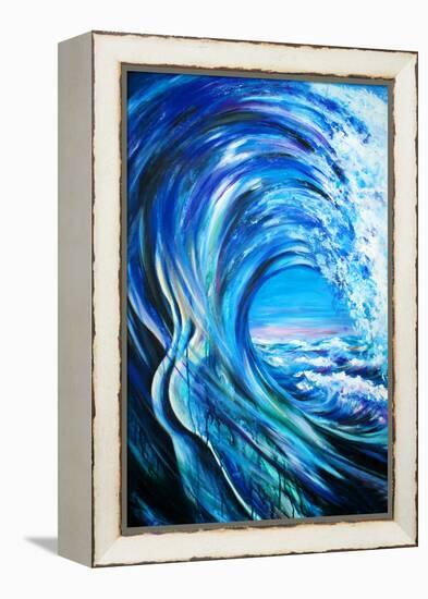 Wave-DannyWilde-Framed Stretched Canvas