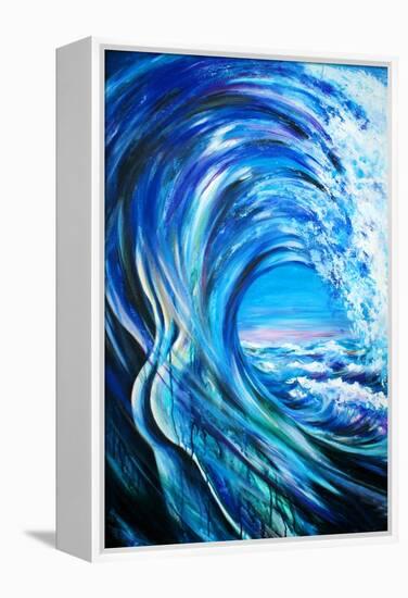 Wave-DannyWilde-Framed Stretched Canvas