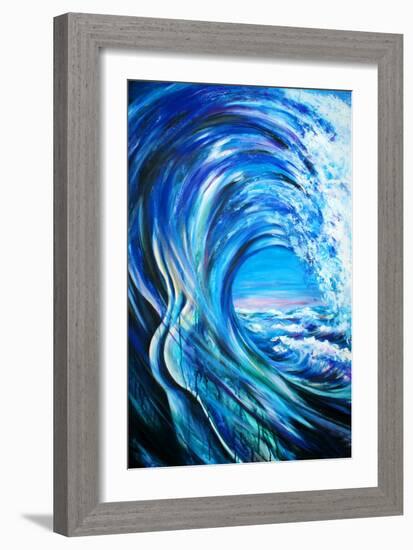 Wave-DannyWilde-Framed Art Print