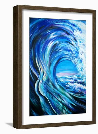 Wave-DannyWilde-Framed Art Print