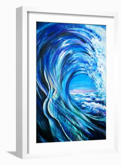 Wave-DannyWilde-Framed Art Print