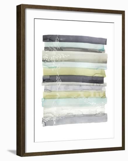 Wavelet II-Grace Popp-Framed Art Print