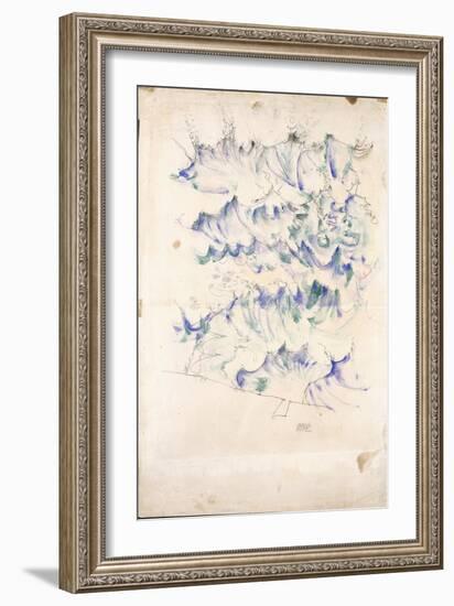 Waves, 1912-Egon Schiele-Framed Giclee Print