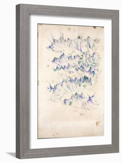 Waves, 1912-Egon Schiele-Framed Giclee Print