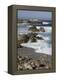 Waves Along Monterey Peninsula, California Coast, Vertical Image-Sheila Haddad-Framed Premier Image Canvas