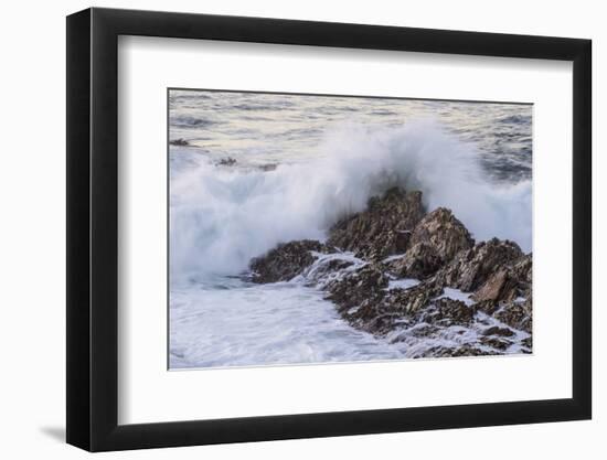 Waves Along the Coast, Montana de Oro SP, Los Osos, California-Rob Sheppard-Framed Photographic Print