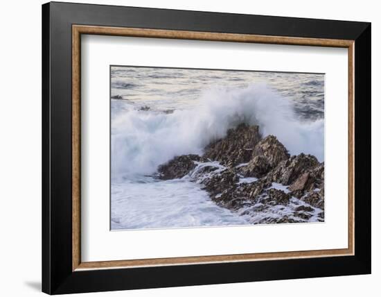 Waves Along the Coast, Montana de Oro SP, Los Osos, California-Rob Sheppard-Framed Photographic Print