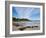 Waves Breaking at Beach-Norbert Schaefer-Framed Photographic Print