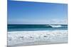 Waves Breaking at Beach-Norbert Schaefer-Mounted Photographic Print