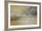 Waves Breaking on a Lee Shore at Margate (Study for 'Rockets and Blue Lights')-JMW Turner-Framed Giclee Print