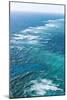 Waves Breaking on Great Barrier Reef, Queensland, Australia-null-Mounted Photographic Print