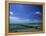 Waves Breaking on Reef on the Horizon, with Jetty in Foreground, Grand Cayman, Cayman Islands-Tomlinson Ruth-Framed Premier Image Canvas