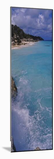 Waves Breaking on Rocks, Bermuda-null-Mounted Photographic Print