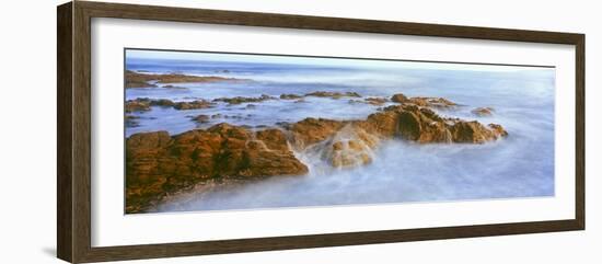 Waves Breaking on the Coast, Cerritos Beach on the Pacific Coast of Baja California Sur, Mexico-null-Framed Photographic Print