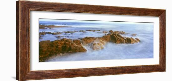 Waves Breaking on the Coast, Cerritos Beach on the Pacific Coast of Baja California Sur, Mexico-null-Framed Photographic Print