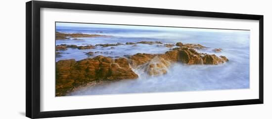 Waves Breaking on the Coast, Cerritos Beach on the Pacific Coast of Baja California Sur, Mexico-null-Framed Photographic Print