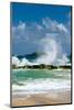 Waves Breaking on the Rocks at Kauapea Beach, Kauai, Hawaii, USA-Richard Duval-Mounted Photographic Print