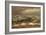 Waves, C.1870 (Oil on Canvas)-Gustave Courbet-Framed Giclee Print