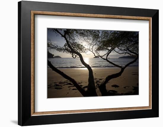 Waves Crash on the Shores of Playa Manuel Antonio, Manuel Antonio National Park, Costa Rica-Adam Barker-Framed Photographic Print