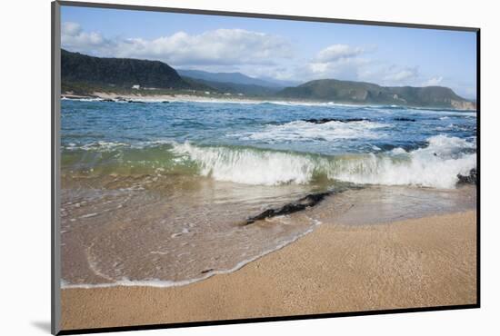 Waves Crashing Ashore at Nature Valley Beach-Kim Walker-Mounted Photographic Print