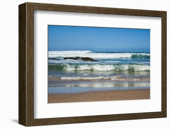 Waves Crashing Ashore from Indian Ocean-Kim Walker-Framed Photographic Print