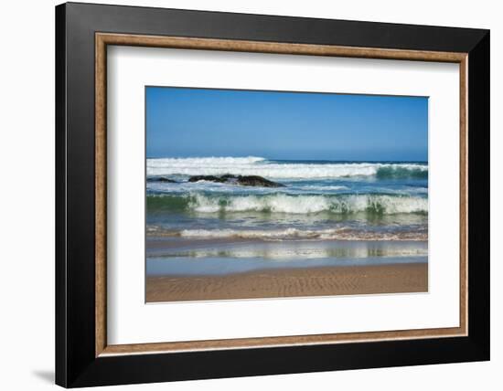 Waves Crashing Ashore from Indian Ocean-Kim Walker-Framed Photographic Print