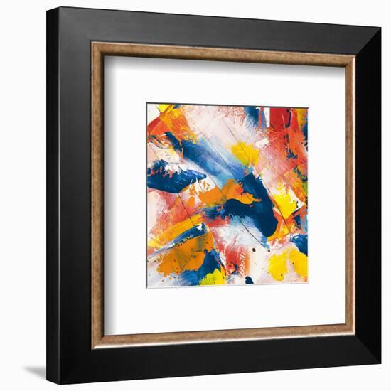 Waves crashing in the summer sky I-Bob Ferri-Framed Art Print