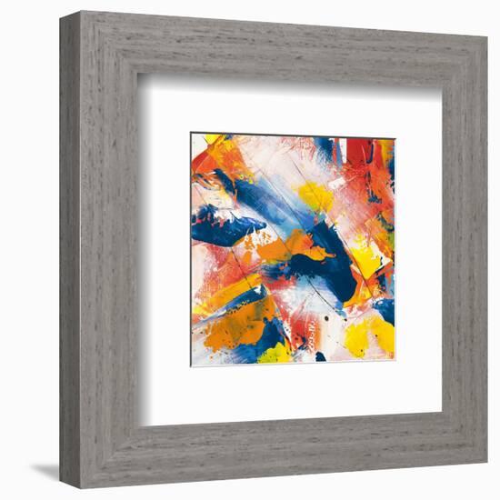 Waves crashing in the summer sky I-Bob Ferri-Framed Art Print