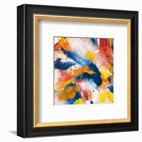 Waves crashing in the summer sky I-Bob Ferri-Framed Art Print